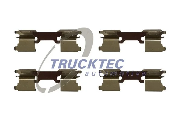 02.35.292 TRUCKTEC AUTOMOTIVE Комплектующие, колодки дискового тормоза (фото 1)