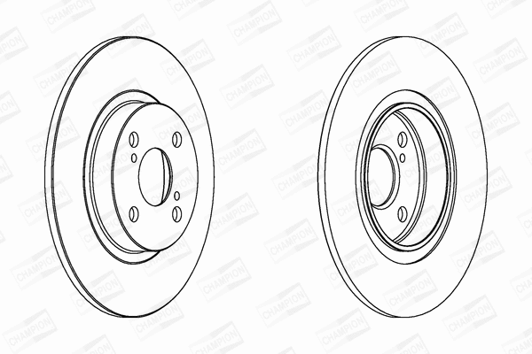 562412CH CHAMPION Тормозной диск (фото 1)
