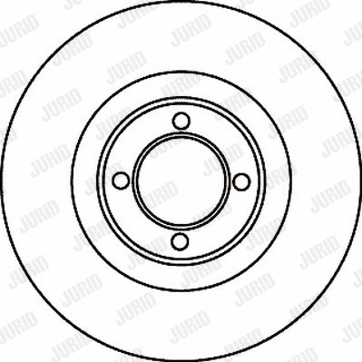561017J JURID Тормозной диск (фото 1)