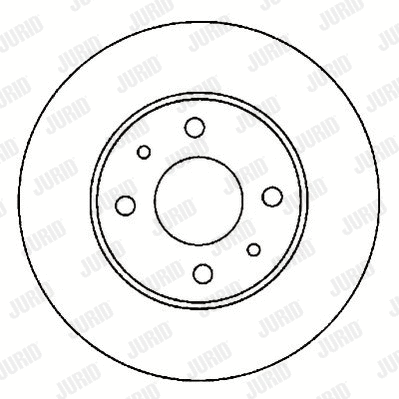 561083J JURID Тормозной диск (фото 1)