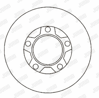 561109J JURID Тормозной диск (фото 1)