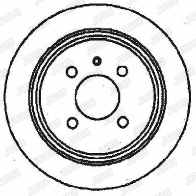 561132JC JURID Тормозной диск (фото 1)