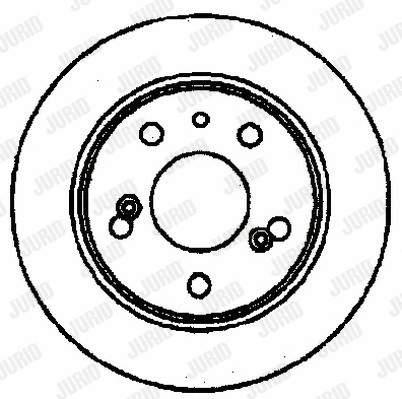 561133J JURID Тормозной диск (фото 1)