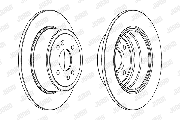 561147J JURID Тормозной диск (фото 1)