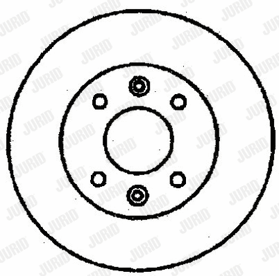 561160J JURID Тормозной диск (фото 1)