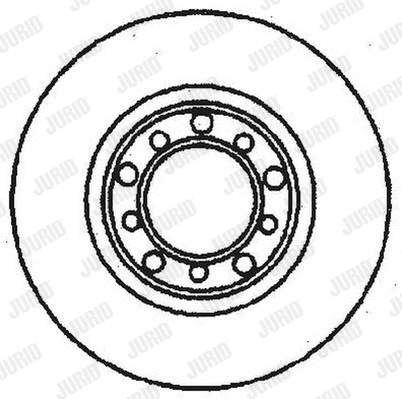 561167J JURID Тормозной диск (фото 1)