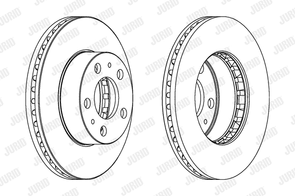 561174J JURID Тормозной диск (фото 1)