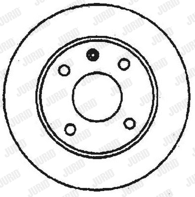 561178J-1 JURID Тормозной диск (фото 1)