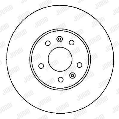 561181J JURID Тормозной диск (фото 1)