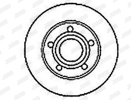561247J JURID Тормозной диск (фото 1)