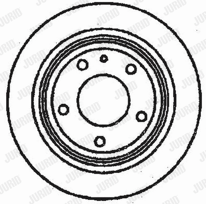 561263J JURID Тормозной диск (фото 1)