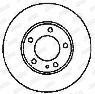 561265J JURID Тормозной диск (фото 1)