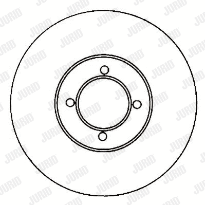 561302J JURID Тормозной диск (фото 1)