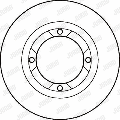 561309J JURID Тормозной диск (фото 1)