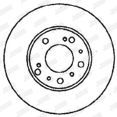 561339JC JURID Тормозной диск (фото 1)