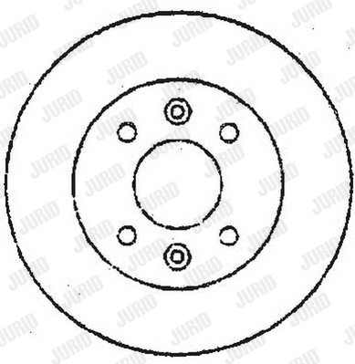 561346JC JURID Тормозной диск (фото 2)