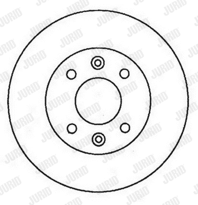 561347J JURID Тормозной диск (фото 1)