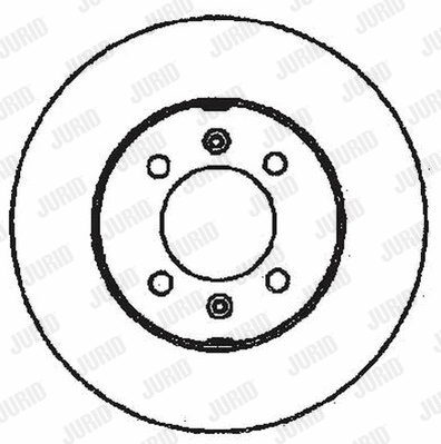 561349JC-1 JURID Тормозной диск (фото 1)