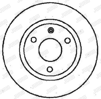 561359J JURID Тормозной диск (фото 1)