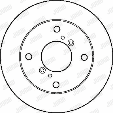 561426J JURID Тормозной диск (фото 1)