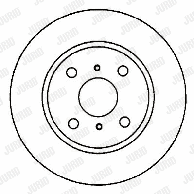 561438J JURID Тормозной диск (фото 1)