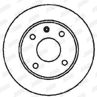561448JC-1 JURID Тормозной диск (фото 1)