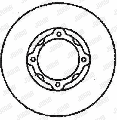 561456J JURID Тормозной диск (фото 1)