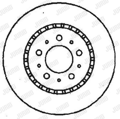 561470JC JURID Тормозной диск (фото 1)