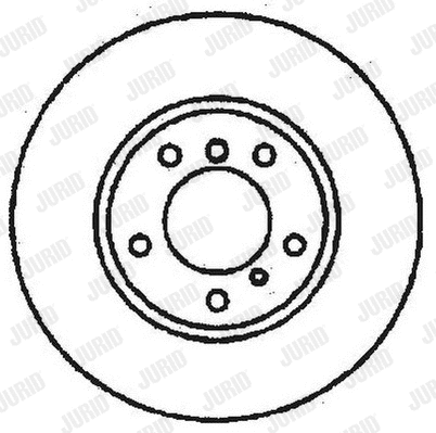 561479JC JURID Тормозной диск (фото 1)