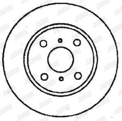 561490JC JURID Тормозной диск (фото 1)