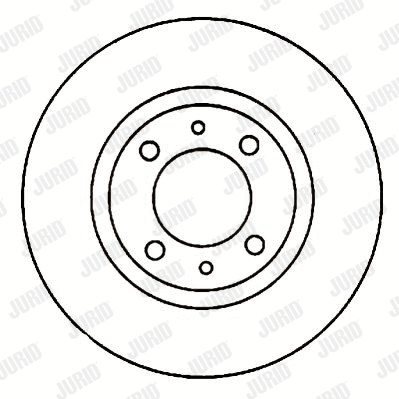 561501J JURID Тормозной диск (фото 1)