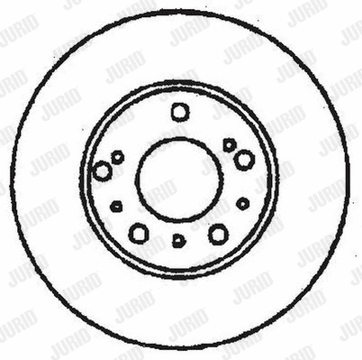 561532JC JURID Тормозной диск (фото 1)