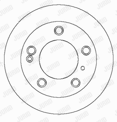 561556JC JURID Тормозной диск (фото 2)