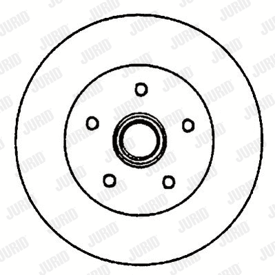 561567J JURID Тормозной диск (фото 1)
