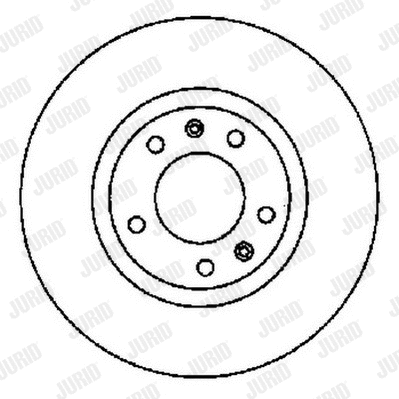 561593JC JURID Тормозной диск (фото 1)