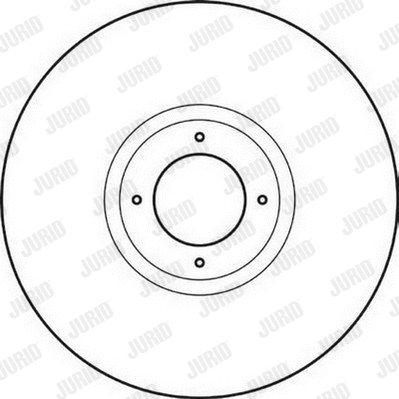 561623J JURID Тормозной диск (фото 1)