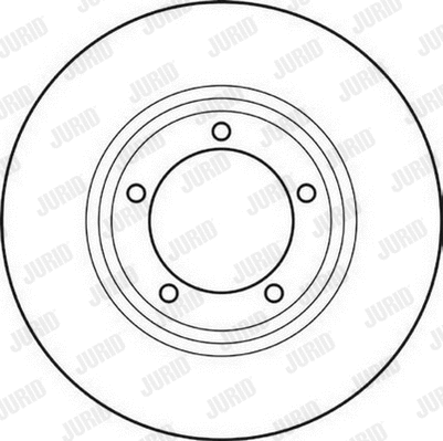 561629JC-1 JURID Тормозной диск (фото 1)