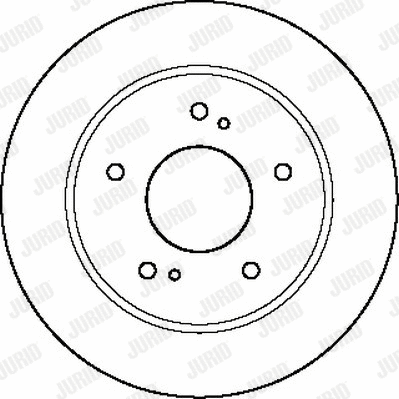 561649J JURID Тормозной диск (фото 1)