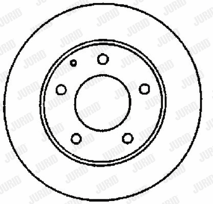 561664J JURID Тормозной диск (фото 1)