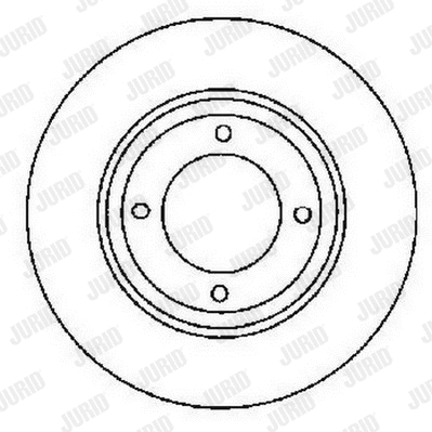 561688JC JURID Тормозной диск (фото 1)