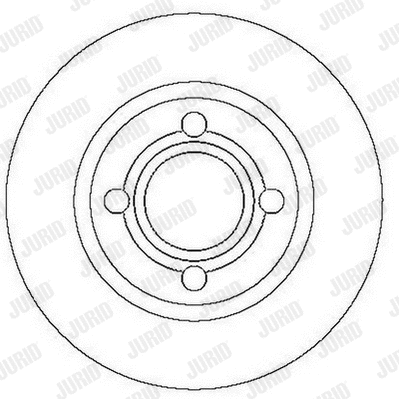 561689J JURID Тормозной диск (фото 1)