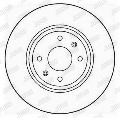 561705J JURID Тормозной диск (фото 1)