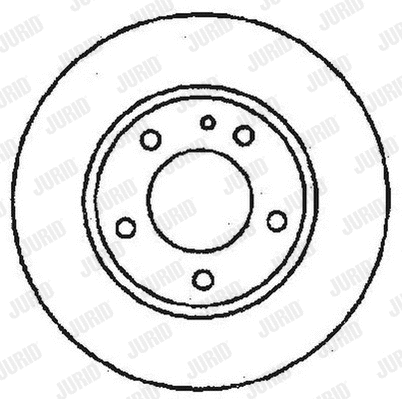 561717J JURID Тормозной диск (фото 1)