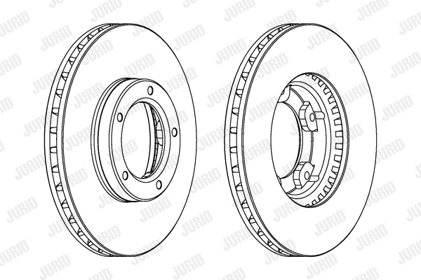 561746J JURID Тормозной диск (фото 1)