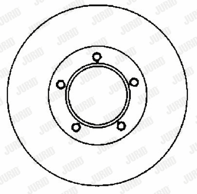 561752J JURID Тормозной диск (фото 1)