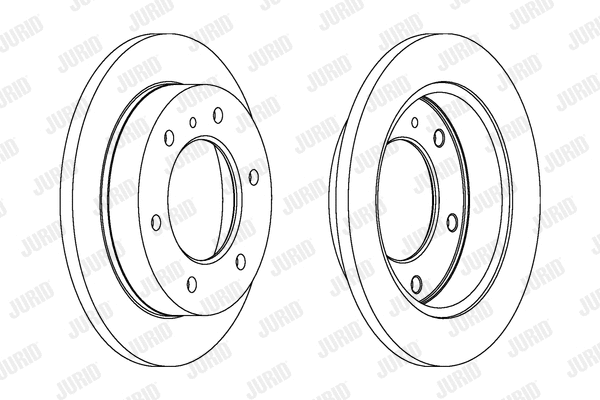 561761J JURID Тормозной диск (фото 1)