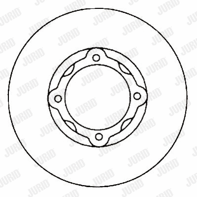 561818J JURID Тормозной диск (фото 1)