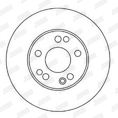 561874JC JURID Тормозной диск (фото 1)