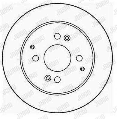561952J-1 JURID Тормозной диск (фото 1)