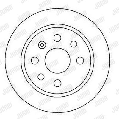 561961JC JURID Тормозной диск (фото 1)